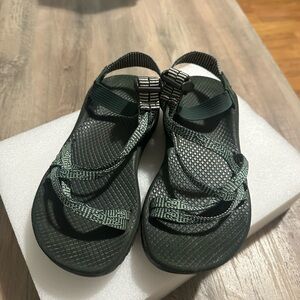 Chaco Z/Cloud Green  Ankle
Strap Footbed sandals